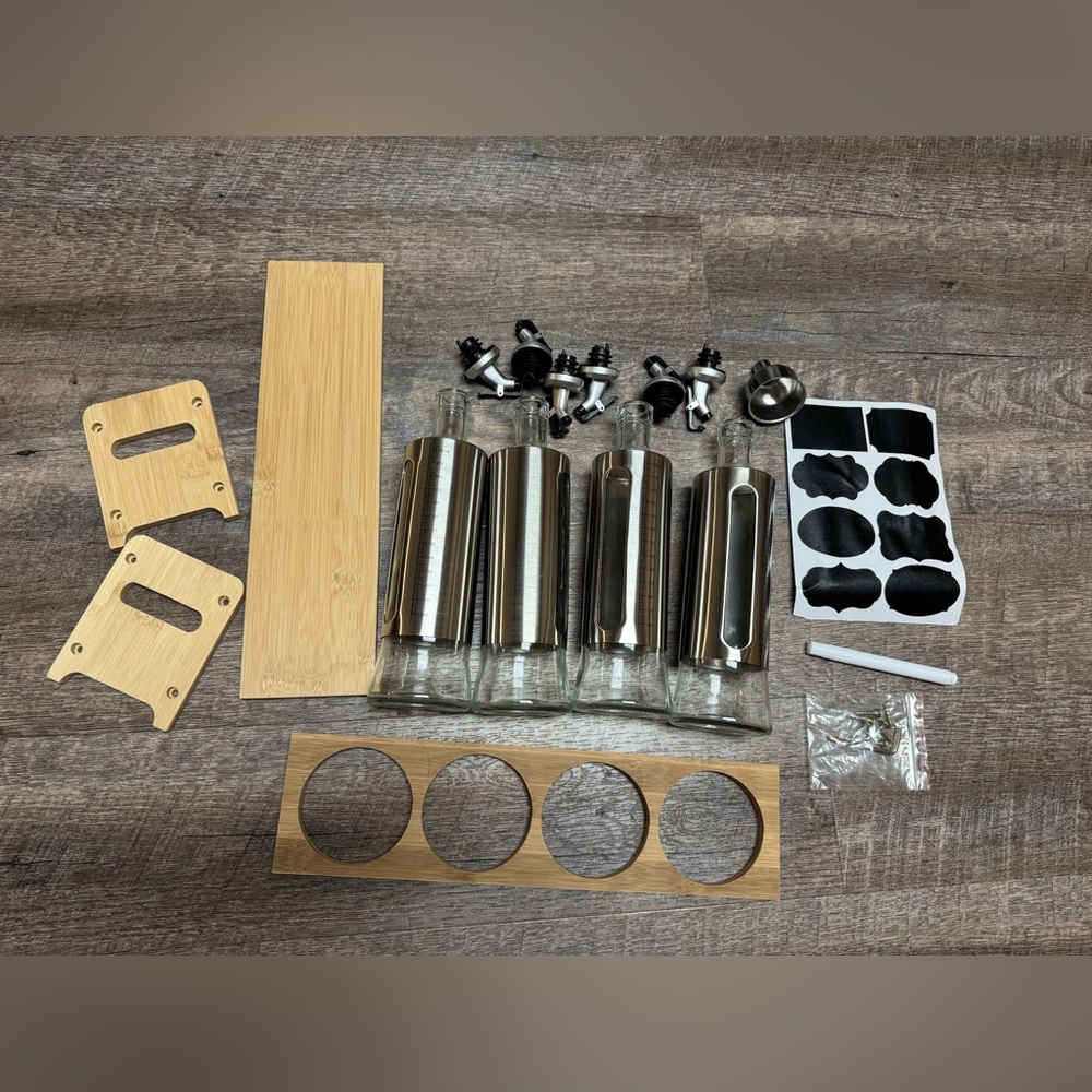 New in box of 4 Oil Dispenser Bottle